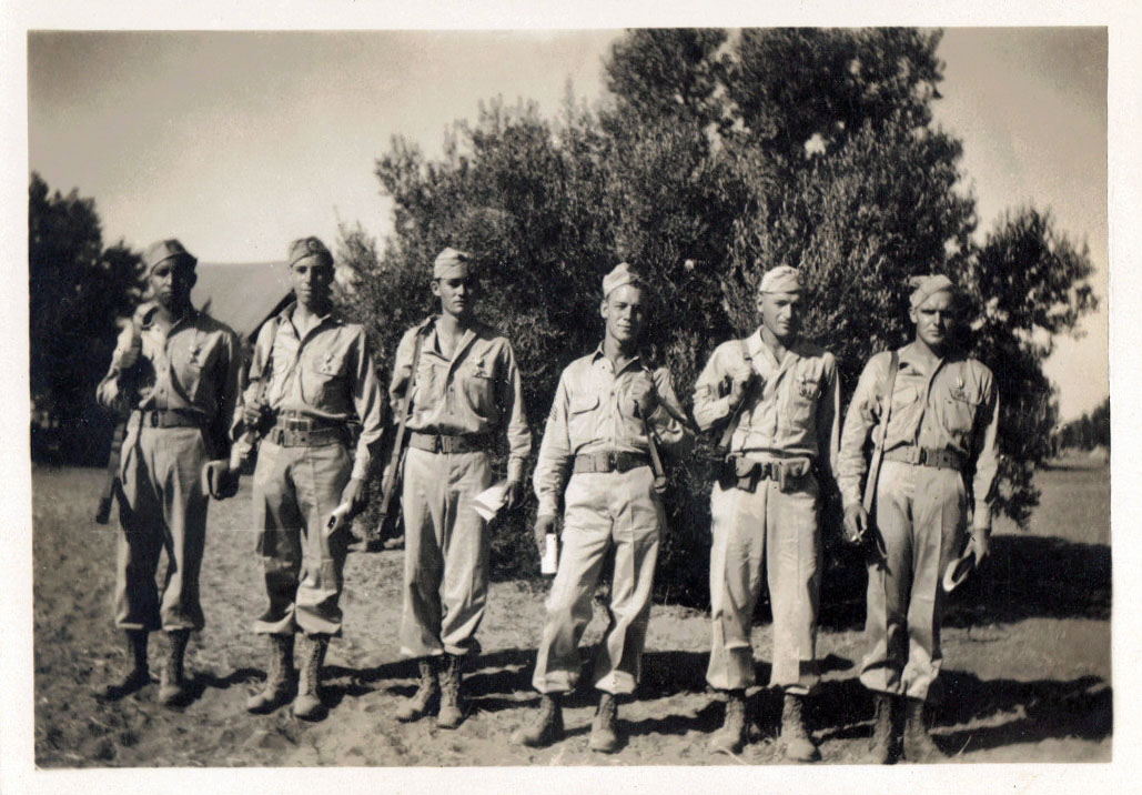 Members of the 456th Parachute Field Artillery Battalion.